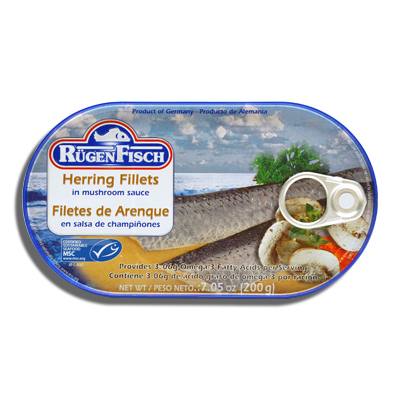 RUGENFISCH, SMOKED HERRING FILLETS